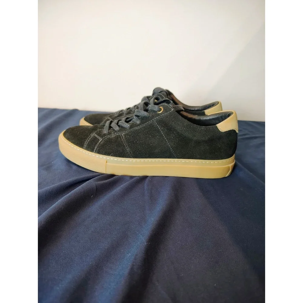 Greats Brooklyn The Royale 2.0 Black Suede Sneakers, Men's 9